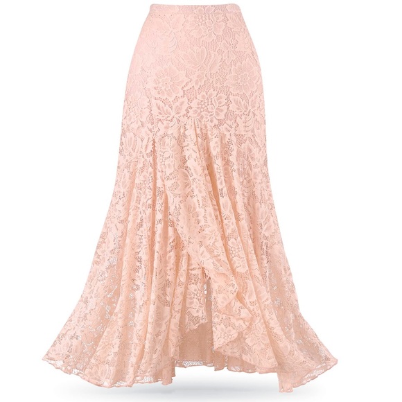 Pretty in Pink! Maxi Skirt - Picture 5 of 5